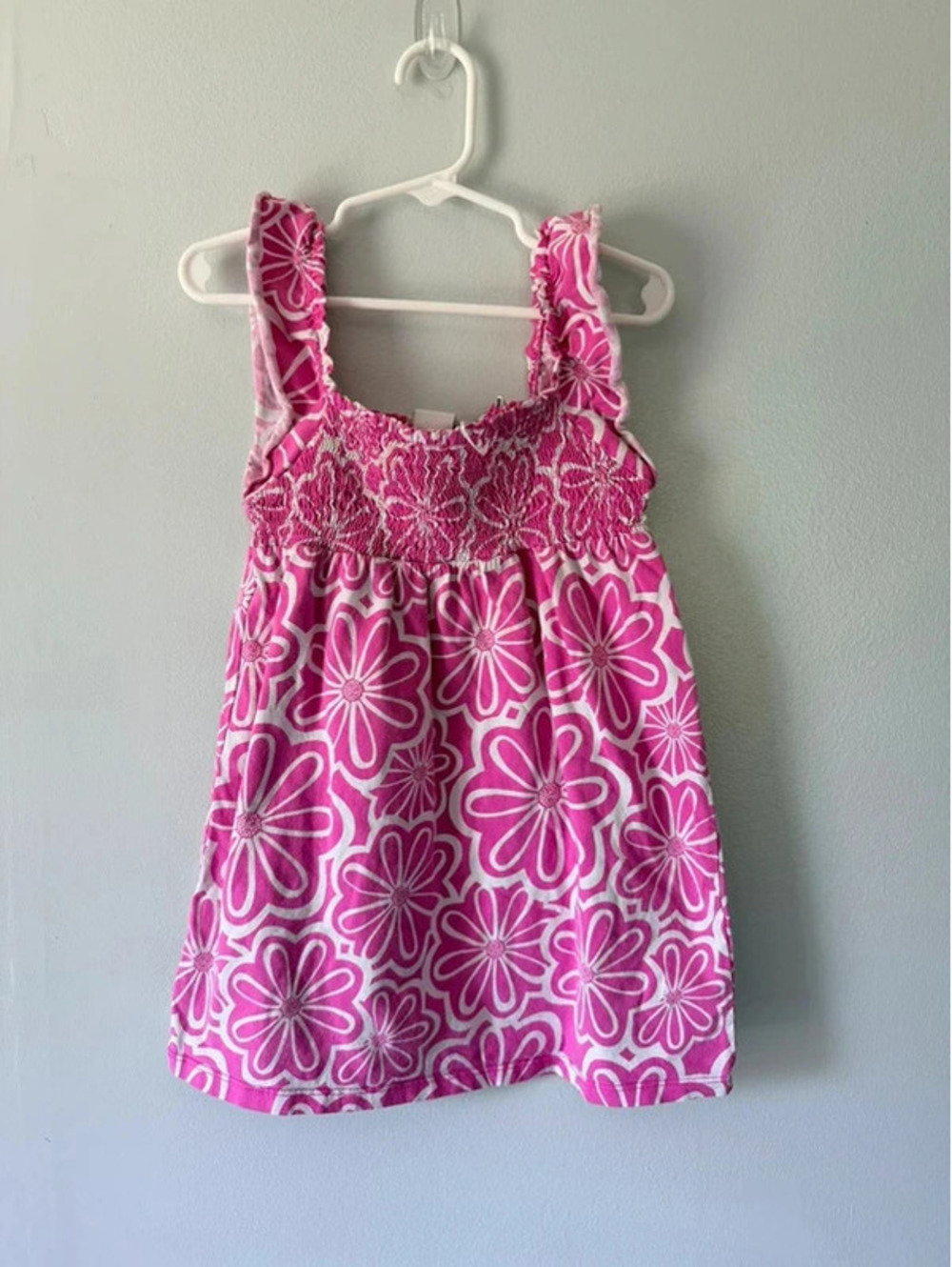 Healthtex Pink Floral Dress Girls 4T